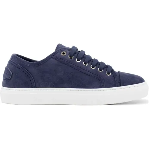 Stylish Suede Sneakers , male, Sizes: 10 UK, 9 UK, 8 UK, 7 1/2 UK, 9 1/2 UK, 8 1/2 UK - Brioni - Modalova