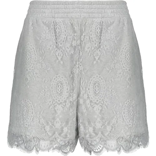 Spitzen Shorts mit elastischem Bund , Damen, Größe: XS - Burberry - Modalova