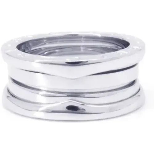 Pre-owned White Gold rings , female, Sizes: ONE SIZE - Bvlgari Vintage - Modalova