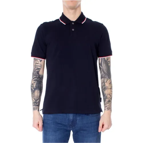 Plain Polo with Buttons , male, Sizes: S - Armani Exchange - Modalova