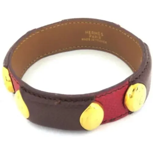 Pre-owned Fabric bracelets , female, Sizes: ONE SIZE - Hermès Vintage - Modalova