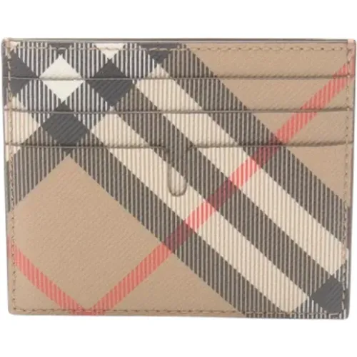 Pre-owned Leather wallets , female, Sizes: ONE SIZE - Burberry Vintage - Modalova