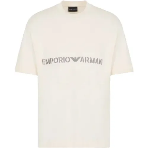 Baumwoll T-Shirt Emporio Armani - Emporio Armani - Modalova