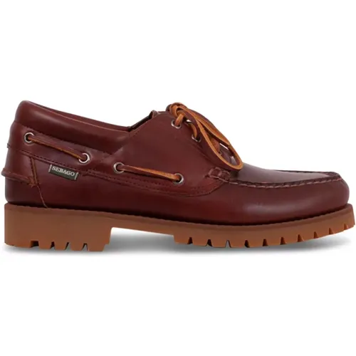 Braune Sneakers für Herren , Herren, Größe: 43 EU - Sebago - Modalova