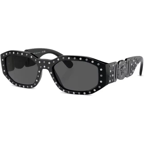 Sunglasses with Original Accessories , unisex, Sizes: 53 MM - Versace - Modalova