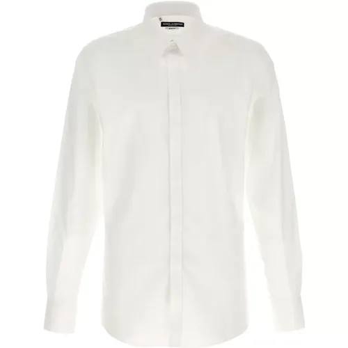 Italian Designer Shirt , male, Sizes: 3XL, XL - Dolce & Gabbana - Modalova