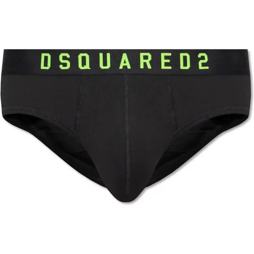 Briefs with logo , male, Sizes: L - Dsquared2 - Modalova