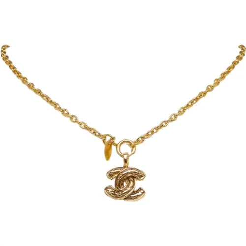 Pre-owned Metal chanel-jewelry , female, Sizes: ONE SIZE - Chanel Vintage - Modalova