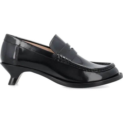Schwarze Campo Loafer Schuhe , Damen, Größe: 38 EU - Loewe - Modalova