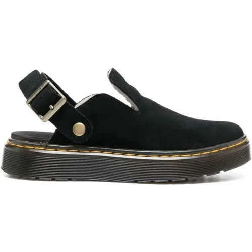 Suede Carlson Mules , male, Sizes: 7 UK, 9 UK - Dr. Martens - Modalova