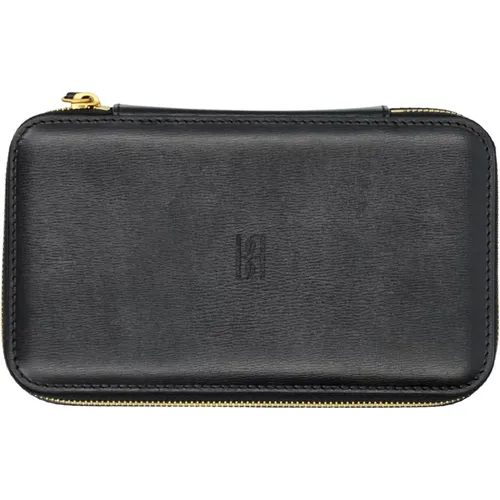 Handbag with Embossed Monogram , female, Sizes: ONE SIZE - By Malene Birger - Modalova