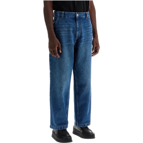 Wide-Legged Jorama Jeans with Back Pocket , male, Sizes: W33, W31 - Isabel marant - Modalova