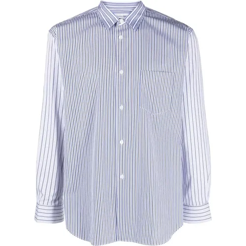 Striped Classic Shirt , male, Sizes: M, S, XL, L - Comme des Garçons - Modalova