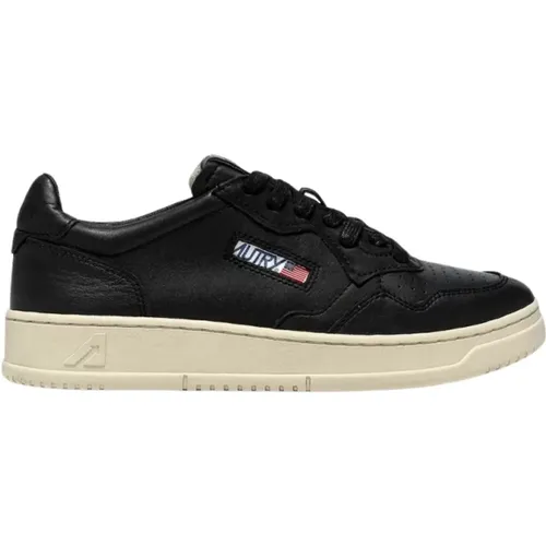 Medalist Low Leather Sneakers , male, Sizes: 10 UK, 9 UK - Autry - Modalova