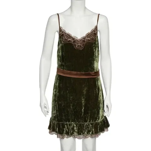Pre-owned Lace dresses , female, Sizes: L - Dolce & Gabbana Pre-owned - Modalova