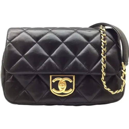 Pre-owned Leather chanel-bags , female, Sizes: ONE SIZE - Chanel Vintage - Modalova