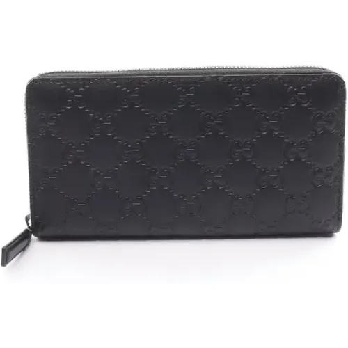 Pre-owned Leather wallets , female, Sizes: ONE SIZE - Gucci Vintage - Modalova