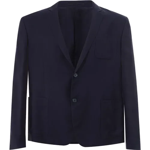 Two-Button Jacket , male, Sizes: 2XL - Prada - Modalova