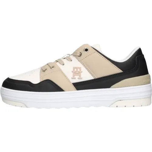 Low Top Sneakers Basket Low , female, Sizes: 3 UK, 5 UK, 4 UK, 6 UK, 7 UK, 8 UK - Tommy Hilfiger - Modalova