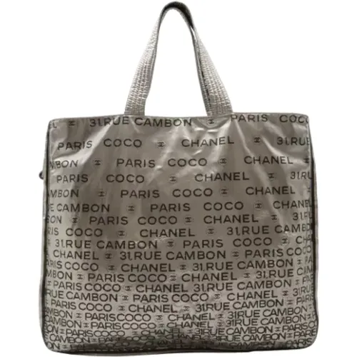 Pre-owned Canvas chanel-bags , female, Sizes: ONE SIZE - Chanel Vintage - Modalova