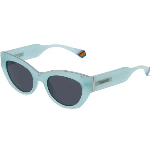 Blaue Harz-Sonnenbrille UV-Schutz - Polaroid - Modalova