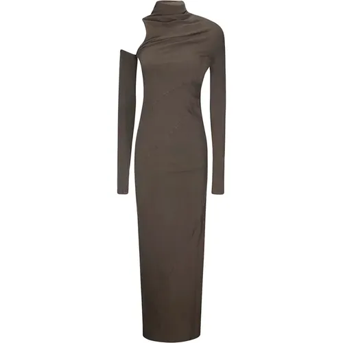 Twisted Maxi Longsleeve Dress , female, Sizes: M, S, XS - Ottolinger - Modalova