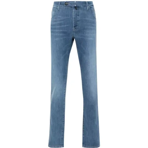 Mens Clothing Jeans Ss24 , male, Sizes: W32, W36, W38 - Incotex - Modalova