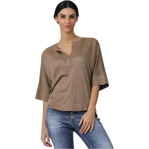 Stylish Maglia Shirt , female, Sizes: XS - Gran Sasso - Modalova