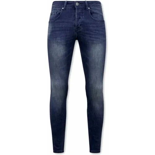 Slim Fit Jeans für Herren - D-3058 , Herren, Größe: W32 - True Rise - Modalova