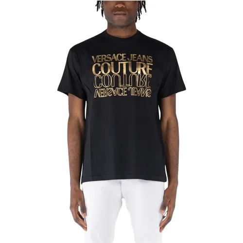 T-Shirts , male, Sizes: L, M, XL, S - Versace Jeans Couture - Modalova