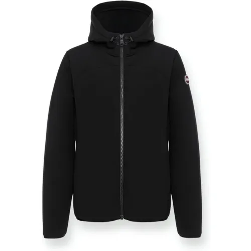 Scuba Hooded Full Zip Sweatshirt , male, Sizes: M, L - Colmar - Modalova