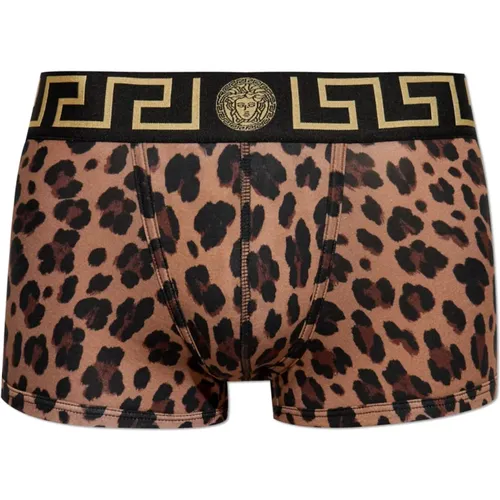 Boxers with animal motif , male, Sizes: M, L, 2XL - Versace - Modalova