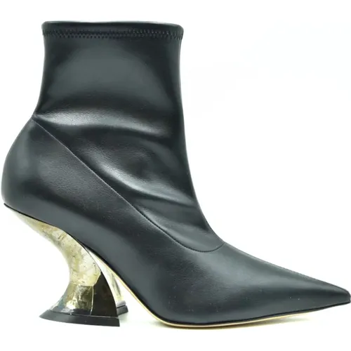 Leather Heeled Boots , female, Sizes: 5 UK, 4 UK, 5 1/2 UK, 4 1/2 UK, 6 UK - Casadei - Modalova