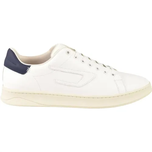 Rubber and leather sneakers , male, Sizes: 10 UK - Diesel - Modalova