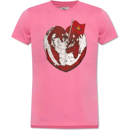 Bedrucktes T-Shirt - Vivienne Westwood - Modalova