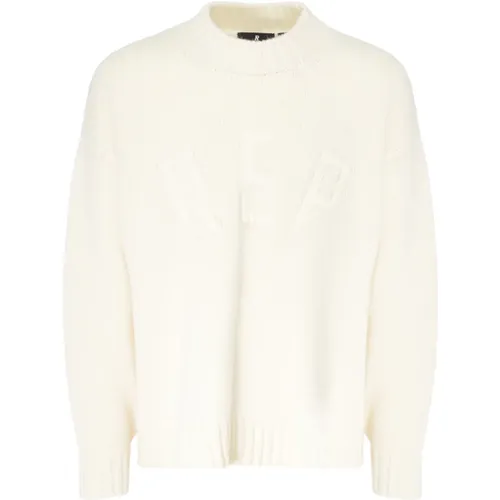 Ivory Oversized Wollpullover - REPRESENT - Modalova