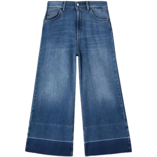 Wide Leg Jeans Ss21 , female, Sizes: W25 - Liu Jo - Modalova