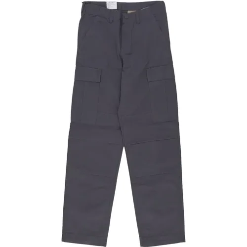 Cargo Pant Zeus Rinsed Streetwear , Herren, Größe: W30 L32 - Carhartt WIP - Modalova