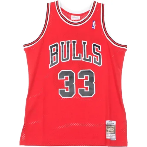 Chicago Bulls Swingman Jersey Pippen 1997-98 , Herren, Größe: M - Mitchell & Ness - Modalova