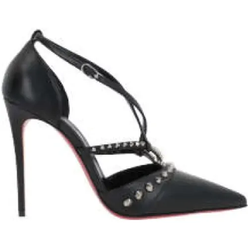 Kidskin Heel 100mm Italy , female, Sizes: 5 UK - Christian Louboutin - Modalova