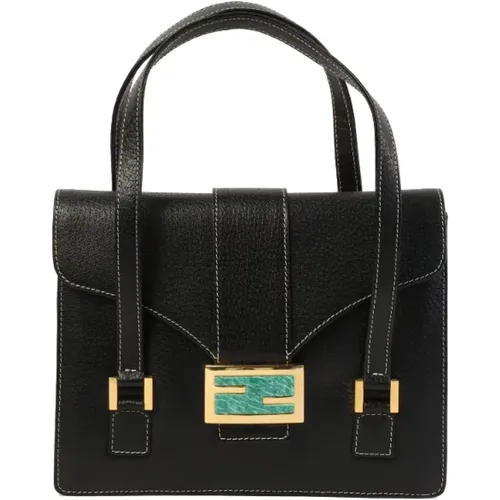 Pre-owned Leather handbags , female, Sizes: ONE SIZE - Fendi Vintage - Modalova