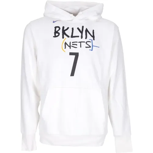 NBA City Edition Fleece Kapuzenpullover - Kevin Durant , Herren, Größe: XS - Nike - Modalova