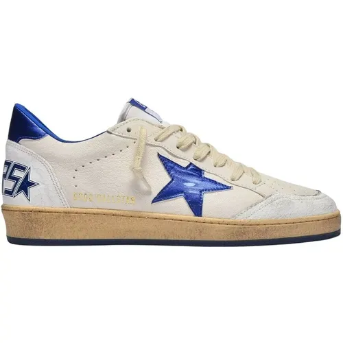 Weiße Ball Star Low Top Sneakers , Herren, Größe: 40 EU - Golden Goose - Modalova