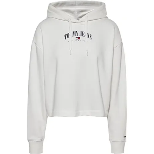 Hoodies , Damen, Größe: L - Tommy Jeans - Modalova