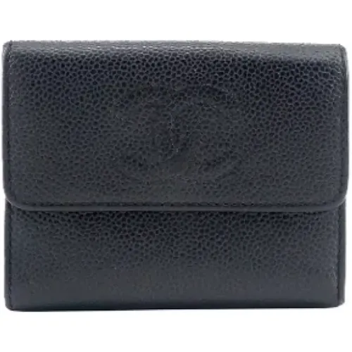 Pre-owned Leather wallets , female, Sizes: ONE SIZE - Chanel Vintage - Modalova