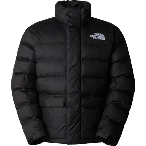 Isolierte Jacke, wasserabweisend, moderner Stil,Gepolsterte Kapuzenjacke Schwarz - The North Face - Modalova