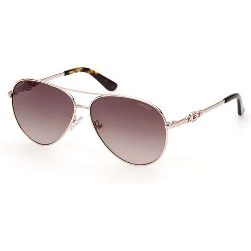 Elegante und Raffinierte Piloten-Sonnenbrille , Damen, Größe: ONE Size - Guess - Modalova