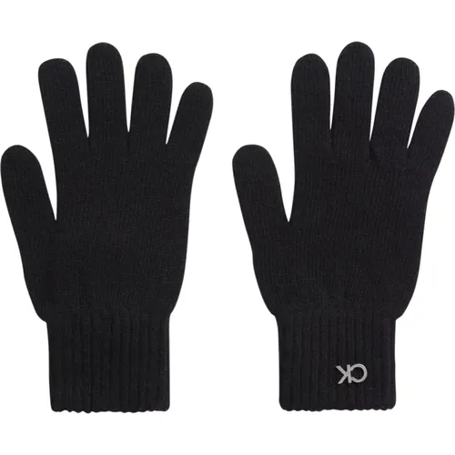 Knit Gloves for Women , female, Sizes: ONE SIZE - Calvin Klein - Modalova