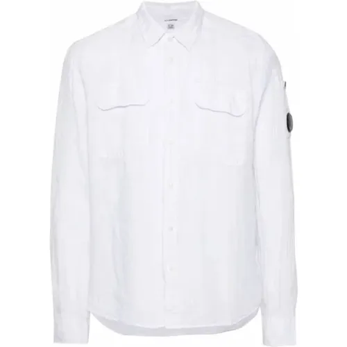 Shirts , male, Sizes: S, M, L, XL - C.P. Company - Modalova