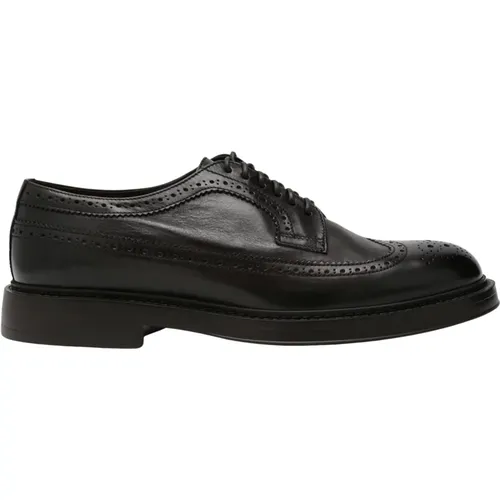 Low Lace-Up Shoes , male, Sizes: 9 1/2 UK, 7 1/2 UK, 9 UK, 7 UK, 6 UK - Doucal's - Modalova